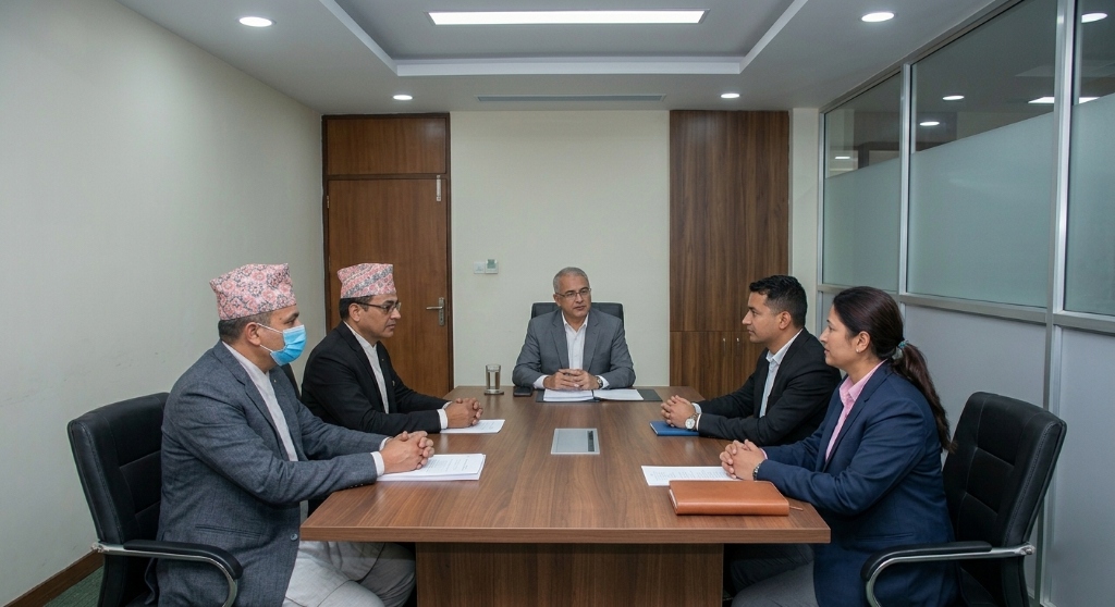 Bajra Law lawyers meeting in a conference room representing litigation and arbitration services